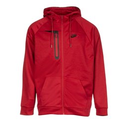 Nike Men's Cotton Zip Hoodie & Pants Set Red