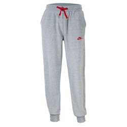 Nike Sportswear Club Fleece Zip Hoodie & Pants Set Gray/Red