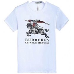 Burberry Men's Cruise Abtot White Cotton T-shirt