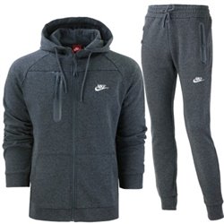 Nike Sportswear Tech Fleece Hoodie & Pants Men's Charcoal