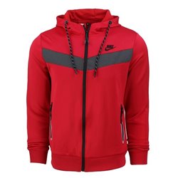 Nike Sportswear Scuba Fleece Jacket & Pants Red