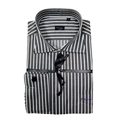 Paul Smith Gray Stripe Button Down Shirt