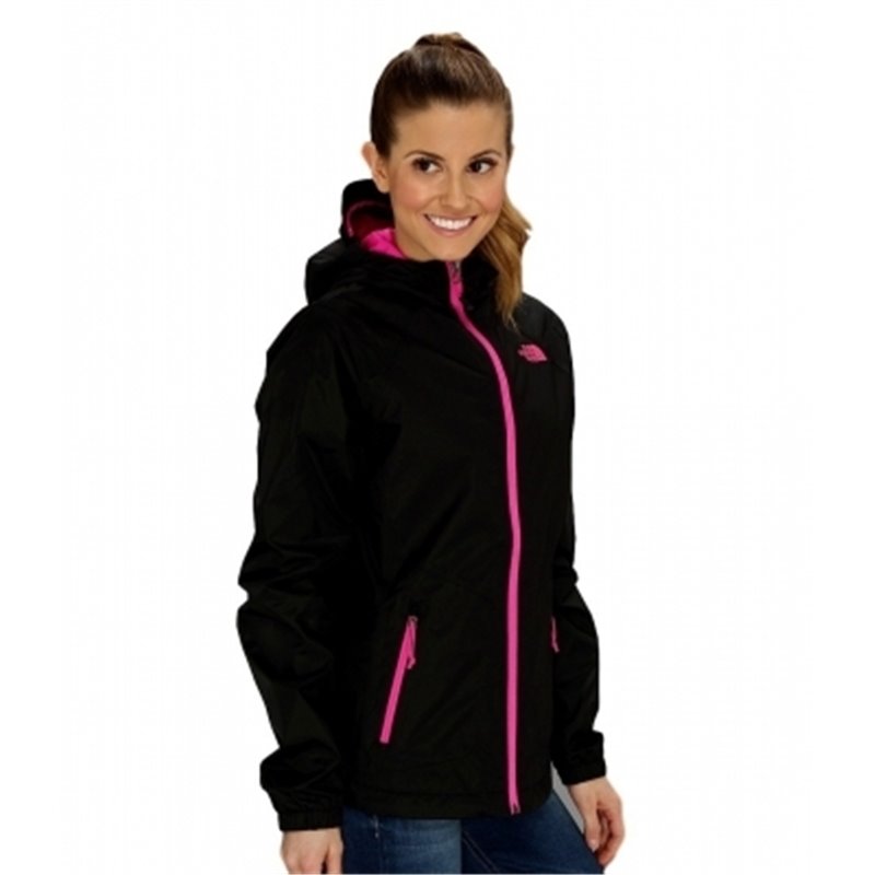 The North Face Women's Denali Hoodie Fleece Jacket Black