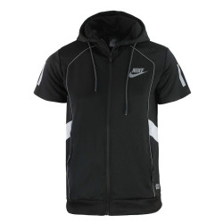 Nike Men's Short-Sleeve Full Zip Hoodie & Short Set