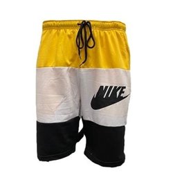 Nike Men's Colorblock Top & Short Set Yellow