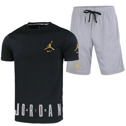 Nike  Jordan Men's Sport Dri-Fit Shorts & T Shirt 2 Pc Set