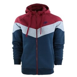 Nike Sportswear Club Fleece Zip  Hoodie & Pants Set Burgundy