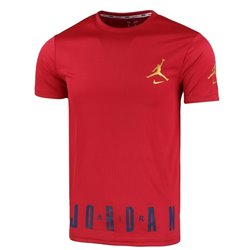 Nike Jordan Men's Sport Dri-Fit Shorts & T Shirt 2 Pc Set Navy/Red