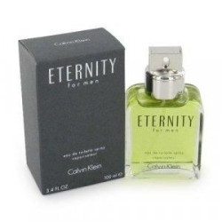 Eternity by Calvin Klein, 3.4 oz Eau De Toilette Spray for Men