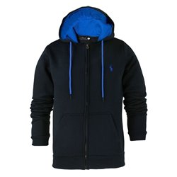 Polo Ralph Lauren Colorblock Fleece Zip Hoodie & Pants Set Black Polo Ralph Lauren Colorblock Fleece Zip Hoodie & Pants Set Black