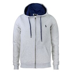 Polo Ralph Lauren Colorblock Fleece Zip Hoodie & Pants Set Gray Polo Ralph Lauren Colorblock Fleece Zip Hoodie & Pants Set Gray
