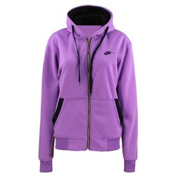 Nike Women's Sportswear Tech Fleece Hoodie & Pants 2 Pc Set Purple