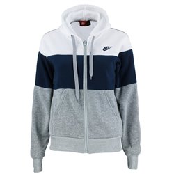 Nike Women's Essential Color Block Full-Zip Fleece Hoodie & Pants Set