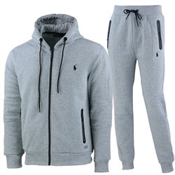 Polo Ralph Lauren Colorblock  Full-Zip Hoodie & Pants Set