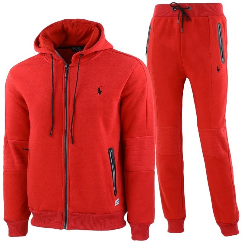 Polo Ralph Lauren Colorblock  Full-Zip Hoodie & Pants Set