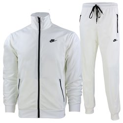 Nike Men's Knit Tracksuit  White