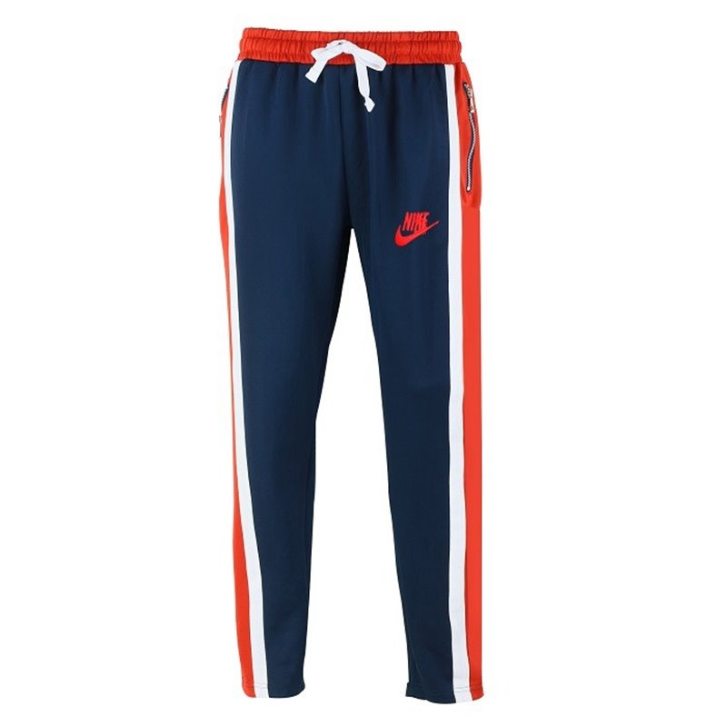 Nike Interlock Knit Track Pants-Navy