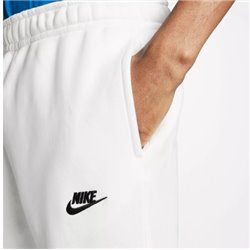 Nike Men's Sportswear Club Fleece Jogger Pants White