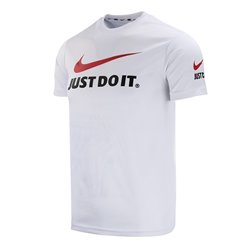 Nike Just Do It Men's Sport Dri-Fit Shorts & T Shirt 2 Pc Black/White