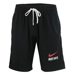 Nike Just Do It Men's Sport Dri-Fit Shorts & T Shirt 2 Pc Black/White