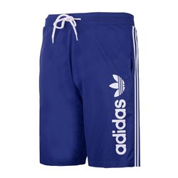 Adidas Men's 3-Stripes  Fleece Shorts & Tee Shirt Set