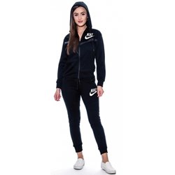 Nike Sportswear Tech Fleece Windrunner Women's Full-Zip Hoodie & Pants Set Black