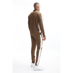 Nike Men's Knit Tracksuit  Khaki/White