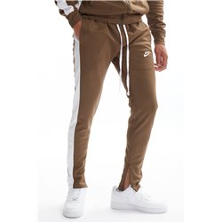 Nike Men's Knit Tracksuit  Khaki/White