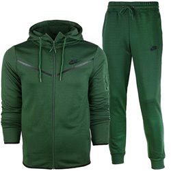 Nike Sportswear Tech Pack Men's Knit Track Suite Olive