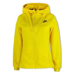 Nike Women's Sportswear Tech Fleece Hoodie &Pants  2 Pc Set  Yellow