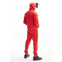 Lacoste  Full Zip-Up Hoodie & Pants Set Red