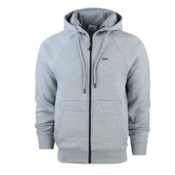 Lacoste  Full Zip-Up Hoodie & Pants Set Gray