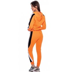 Nike Womens Sportswear Color Block Full-Zip Fleece Hoodie & Pants Set