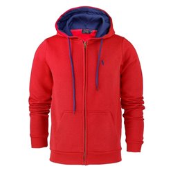 Ralph Lauren PoloColorblock Fleece Zip Hoodie & Pants Set Red