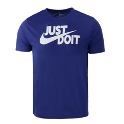 Nike Men's Just Do It Crewneck  Top & Short Set Navy