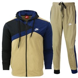 Nike Sportswear Colorblock Tech Men's Fleece Hoodie & Pants Set