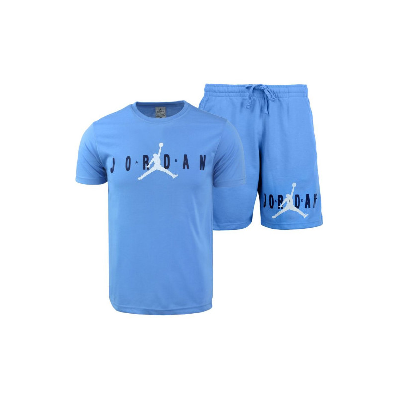 Nike Men's Jordan Air Crewneck  Top & Short Set