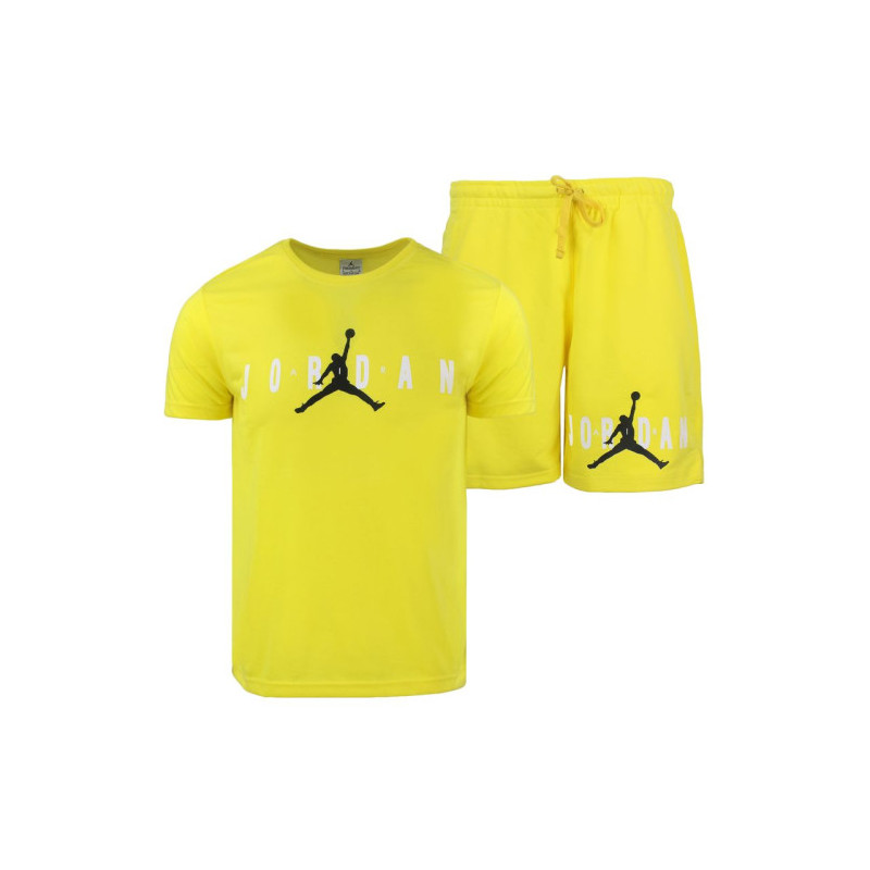 Nike Men's Jordan Air Crewneck  Top & Short Set