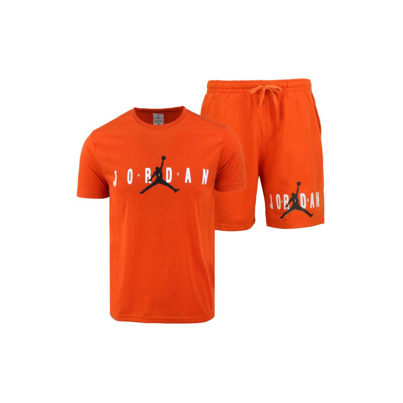 Nike Men's Jordan Air Crewneck  Top & Short Set