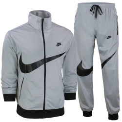 Nike Sportswear Swoosh  2 Piece Tracksuit Gray