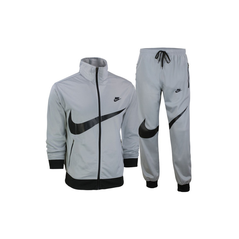 Nike Sportswear Swoosh  2 Piece Tracksuit Gray