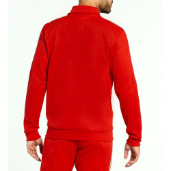 Adidas 3-Stripe Tricoat Track Set Jacket & Pants Red