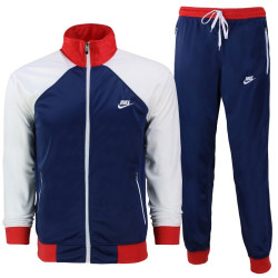 Nike  Jodan Men's  Knit Tracksuit 2Pc Set Navy/White