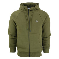 Lacoste  Full Zip-Up Hoodie & Pants Set Olive