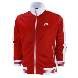 Nike Men's Sportswear 2 Piece Set Tracksuit Red /White