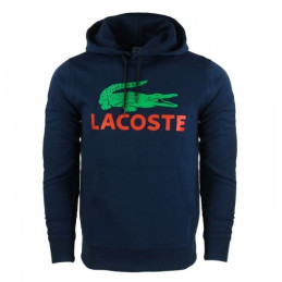 Lacoste Men’s Cotton Fleece Pullover Hoodie & Pants Set