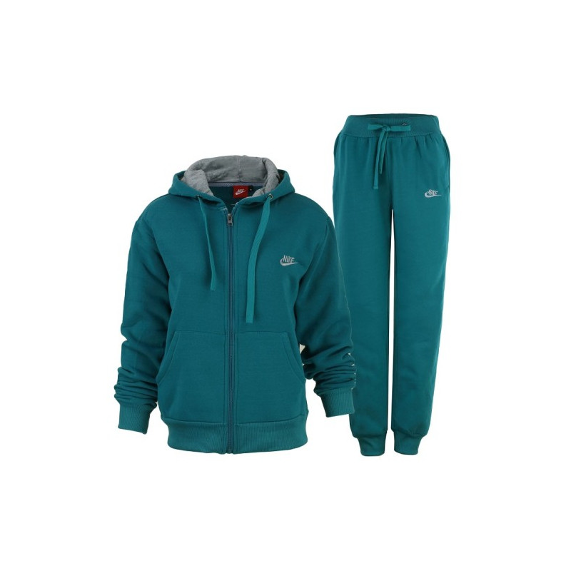 Nike Sportswear Club Fleece Women's Full Zip Hoodie & Pants Set