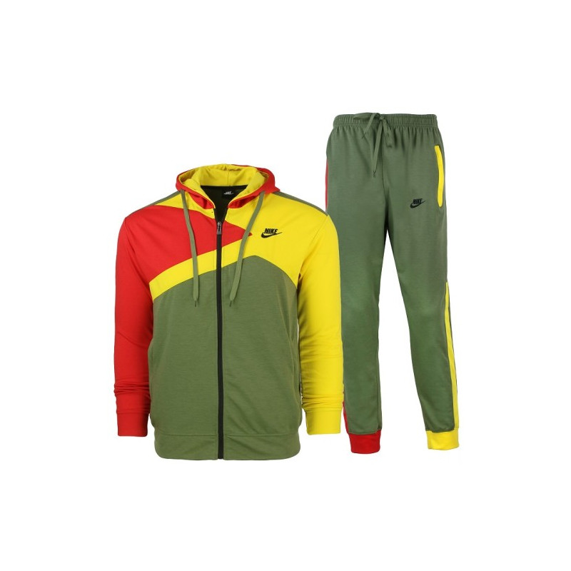 Nike Sportswear Colorblock Tech Men's Fleece Hoodie & Pants Set