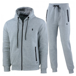 R.L Polo Colorblock  Full-Zip Hoodie & Pants Set