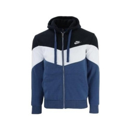 Nike Sportswear Colorblock  Full-Zip Hoodie & Pants Set Navy